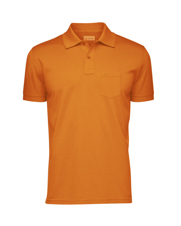 Polo T-Shirts for Men with Pocket [Brick]